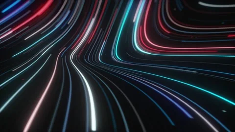 Abstract background of topographic map concept. Contour map. 3d render. Valleys Stock Footage 160121172