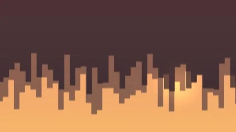 Abstract background transitions from dark to light brown with wavy pixelation Stock Footage 329009165