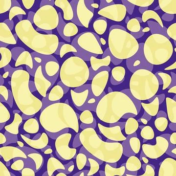 Abstract background with translucent flowing shapeless liqued drops Stock Illustration