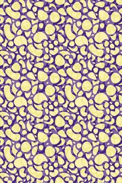 Abstract background with translucent flowing shapeless liqued drops Stock Illustration