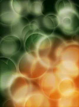 Abstract background with transparent circles. Illustrazione stock