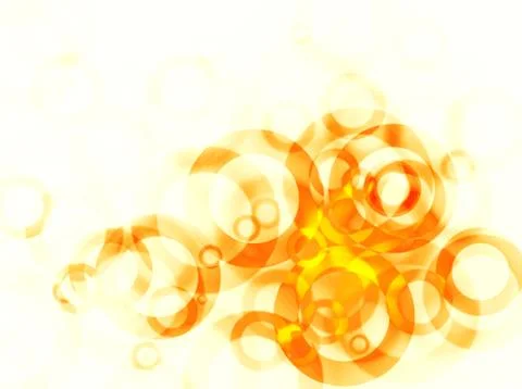 Abstract background with transparent circles. Illustrazione stock