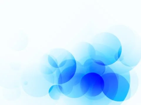 Abstract background with transparent circles. Stock Photos