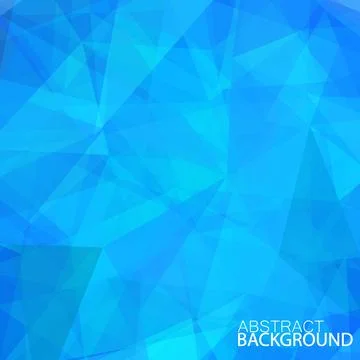 Abstract background of transparent geometric shapes. Vector illustration イラスト素材