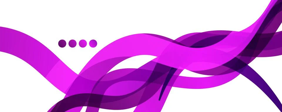 Abstract background - transparent overlapping wavy lines on white pattern 스톡 일러스트