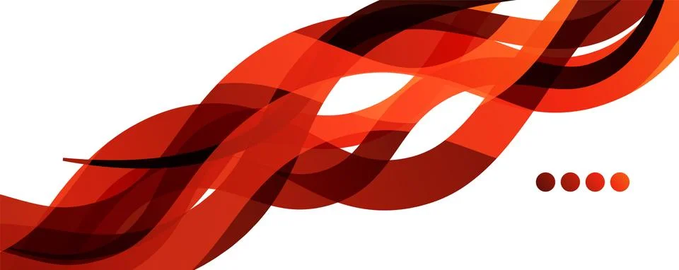 Abstract background - transparent overlapping wavy lines on white pattern 스톡 일러스트