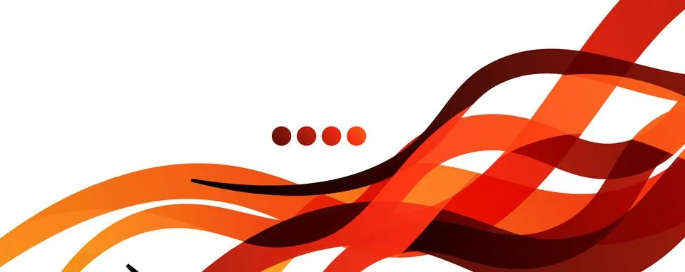 Abstract background - transparent overlapping wavy lines on white pattern 스톡 일러스트