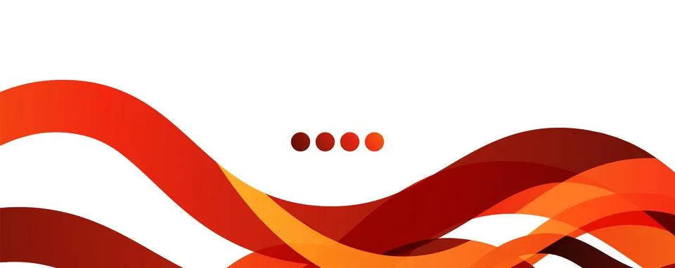 Abstract background - transparent overlapping wavy lines on white pattern Stock Illustration