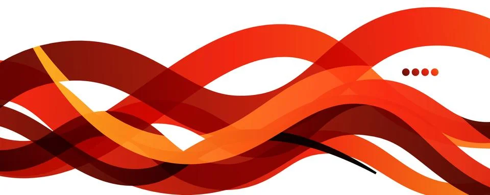 Abstract background - transparent overlapping wavy lines on white pattern 스톡 일러스트