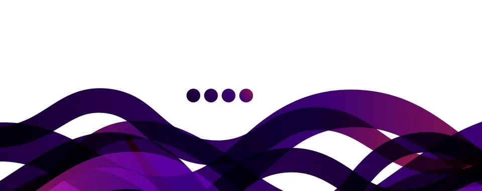 Abstract background - transparent overlapping wavy lines on white pattern 스톡 일러스트