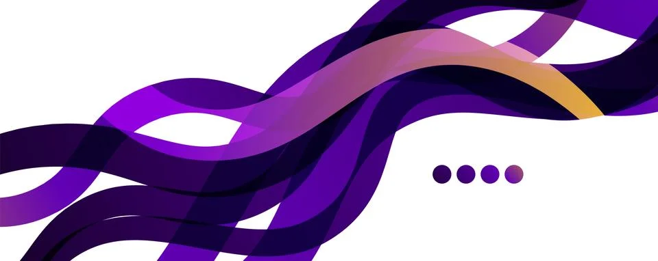 Abstract background - transparent overlapping wavy lines on white pattern 스톡 일러스트