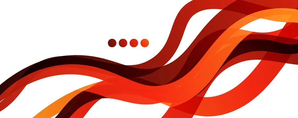 Abstract background - transparent overlapping wavy lines on white pattern 스톡 일러스트