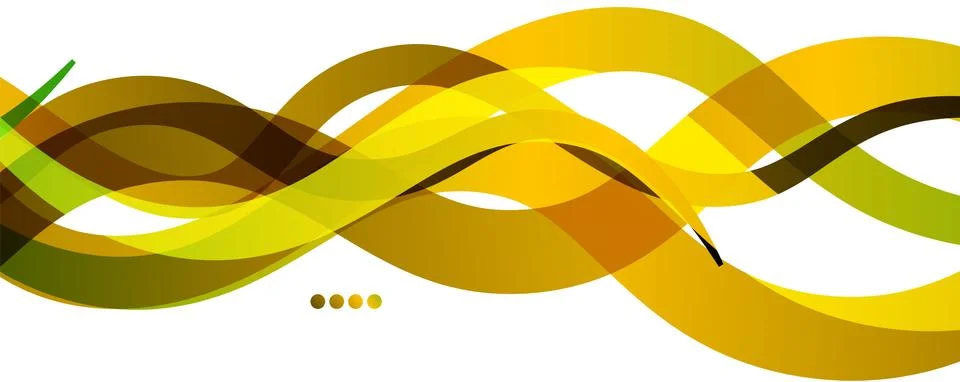 Abstract background - transparent overlapping wavy lines on white pattern 스톡 일러스트