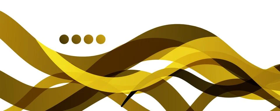 Abstract background - transparent overlapping wavy lines on white pattern 스톡 일러스트