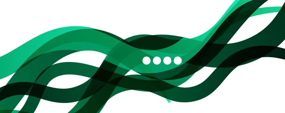 Abstract background - transparent overlapping wavy lines on white pattern 스톡 일러스트