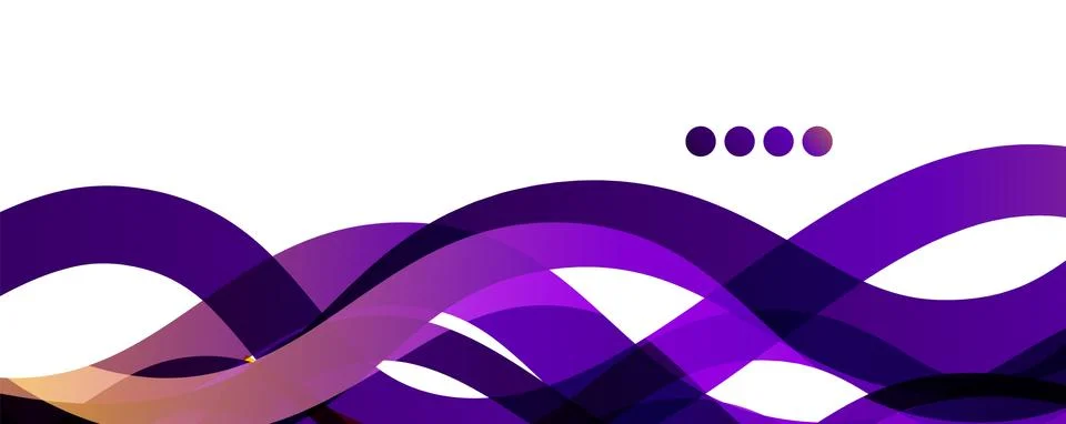 Abstract background - transparent overlapping wavy lines on white pattern 스톡 일러스트