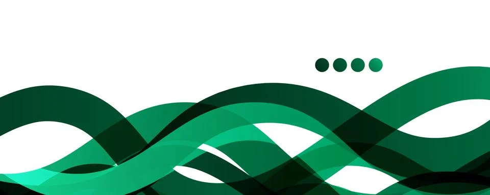 Abstract background - transparent overlapping wavy lines on white pattern 스톡 일러스트