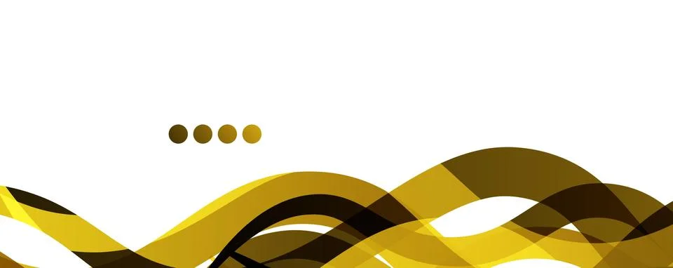 Abstract background - transparent overlapping wavy lines on white pattern Stock Illustration
