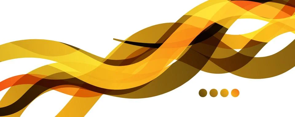 Abstract background - transparent overlapping wavy lines on white pattern 스톡 일러스트