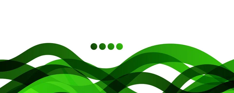 Abstract background - transparent overlapping wavy lines on white pattern イラスト素材