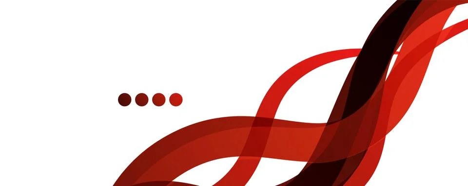 Abstract background - transparent overlapping wavy lines on white pattern 스톡 일러스트