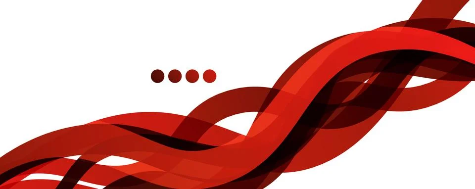 Abstract background - transparent overlapping wavy lines on white pattern 스톡 일러스트