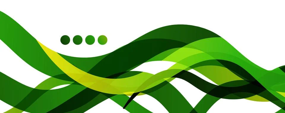 Abstract background - transparent overlapping wavy lines on white pattern 스톡 일러스트