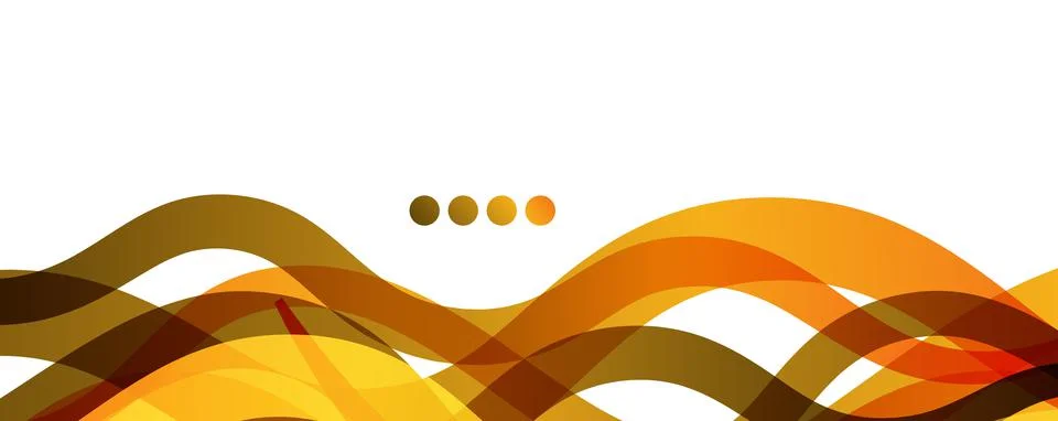 Abstract background - transparent overlapping wavy lines on white pattern イラスト素材