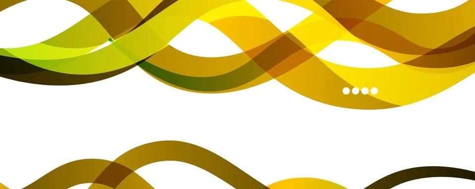 Abstract background - transparent overlapping wavy lines on white pattern 스톡 일러스트