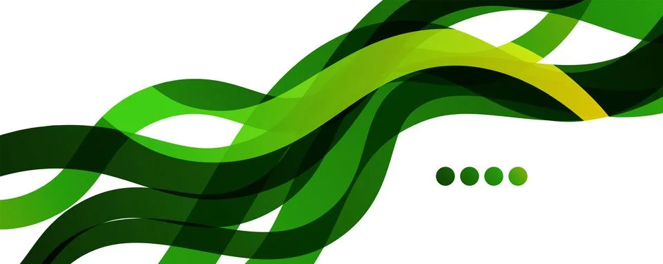 Abstract background - transparent overlapping wavy lines on white pattern 스톡 일러스트