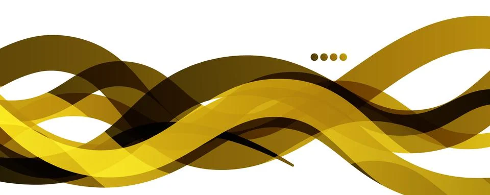 Abstract background - transparent overlapping wavy lines on white pattern 스톡 일러스트