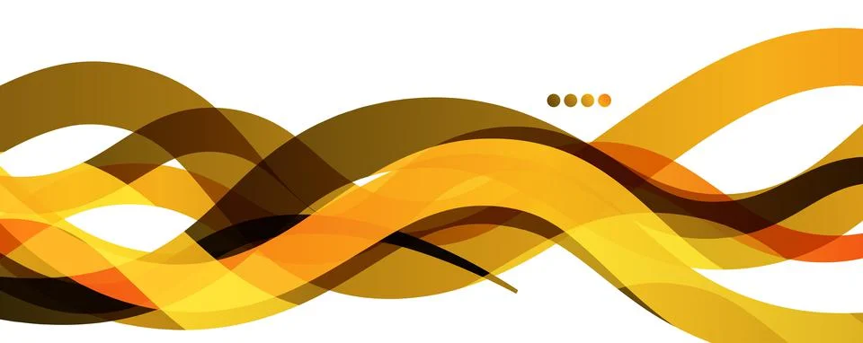 Abstract background - transparent overlapping wavy lines on white pattern 스톡 일러스트