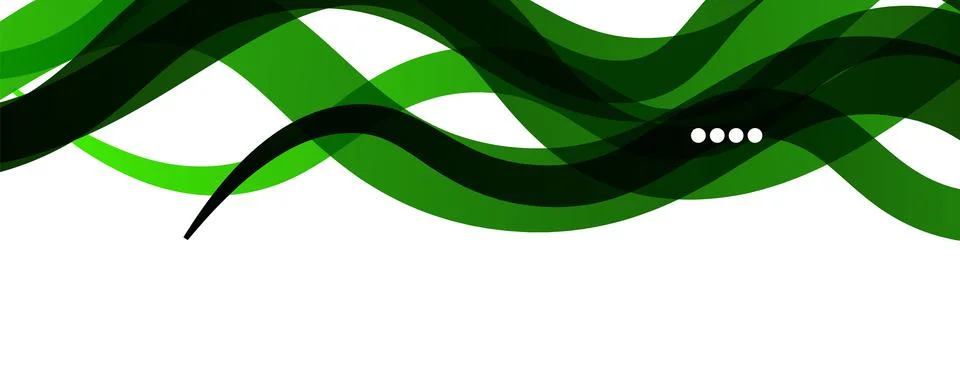 Abstract background - transparent overlapping wavy lines on white pattern イラスト素材