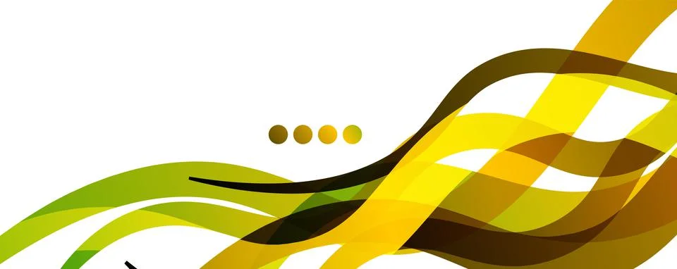 Abstract background - transparent overlapping wavy lines on white pattern 스톡 일러스트