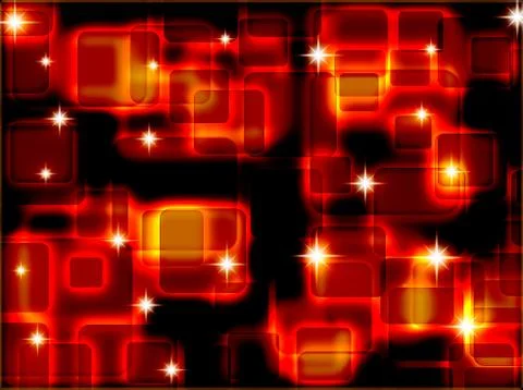 Abstract background with transparent squares. Stock Photos