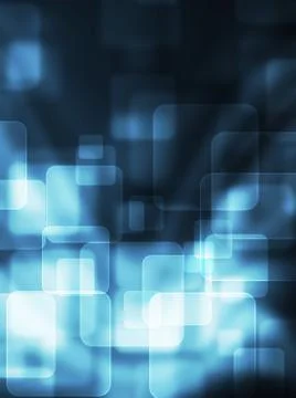 Abstract background with transparent squares. Stock Photos