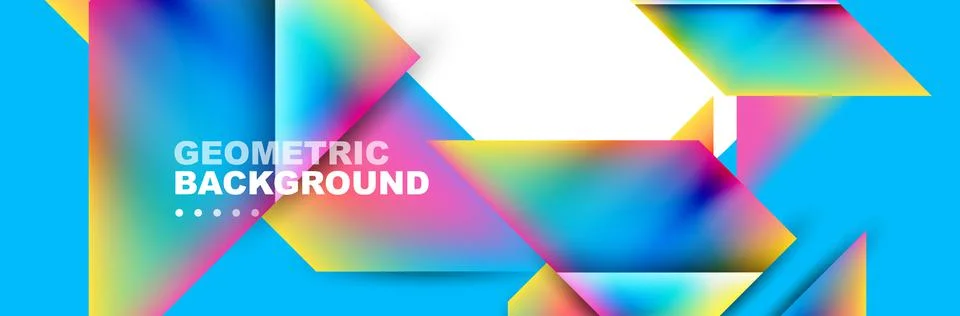 Abstract background with trendy dynamic effect. Motion vector Illustration Stock Illustration