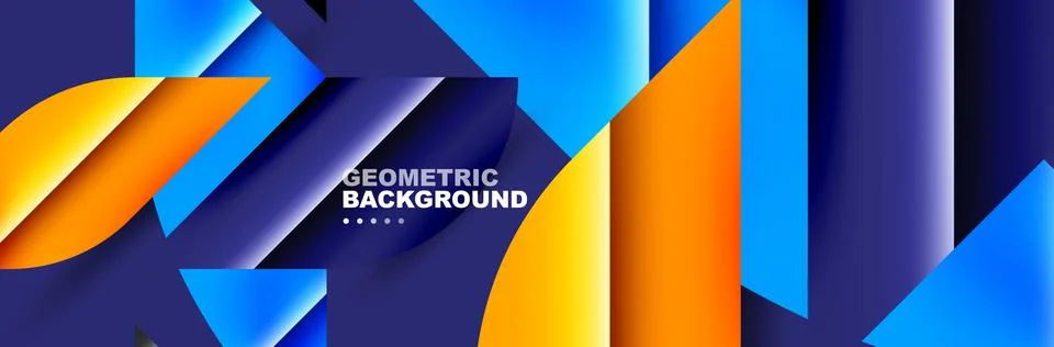 Abstract background with trendy dynamic effect. Motion vector Illustration Stock Illustration