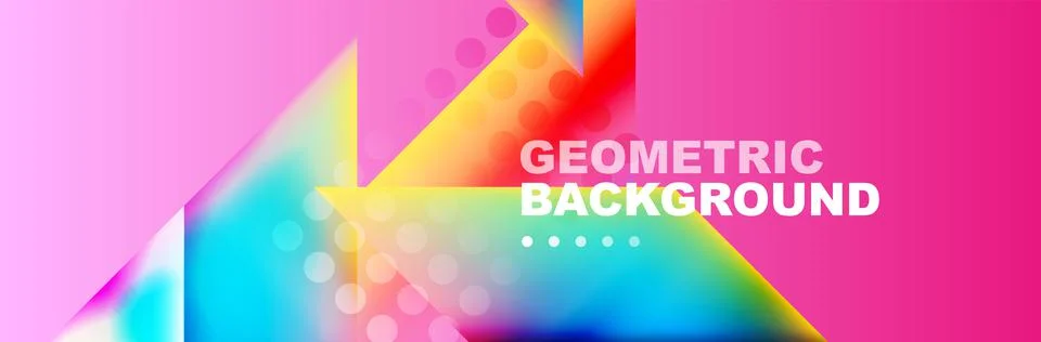 Abstract background with trendy dynamic effect. Motion vector Illustration Stock Illustration