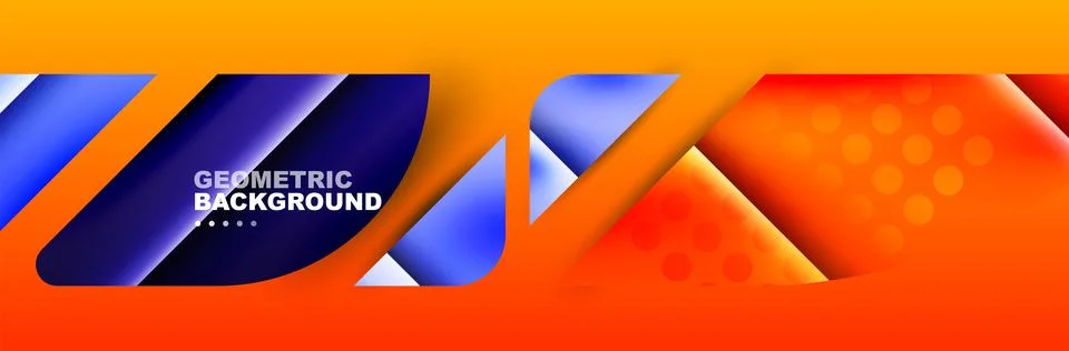 Abstract background with trendy dynamic effect. Motion vector Illustration Stock Illustration