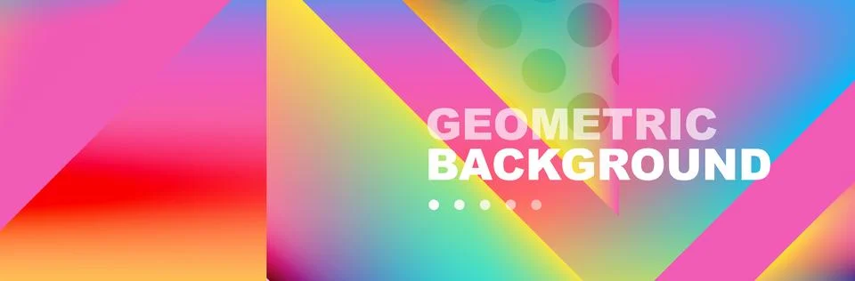 Abstract background with trendy dynamic effect. Motion vector Illustration Stock Illustration