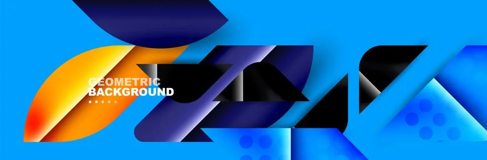 Abstract background with trendy dynamic effect. Motion vector Illustration Stock Illustration
