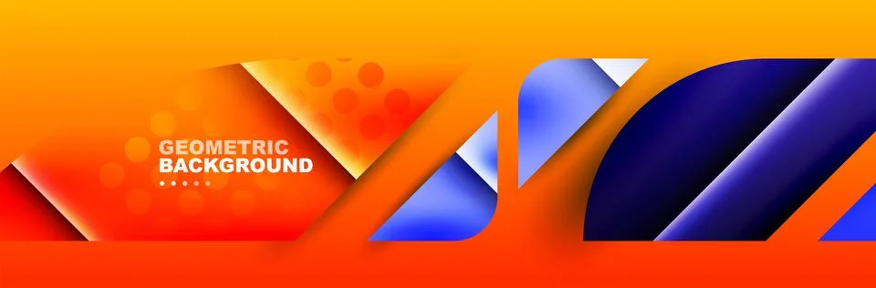 Abstract background with trendy dynamic effect. Motion vector Illustration Stock Illustration