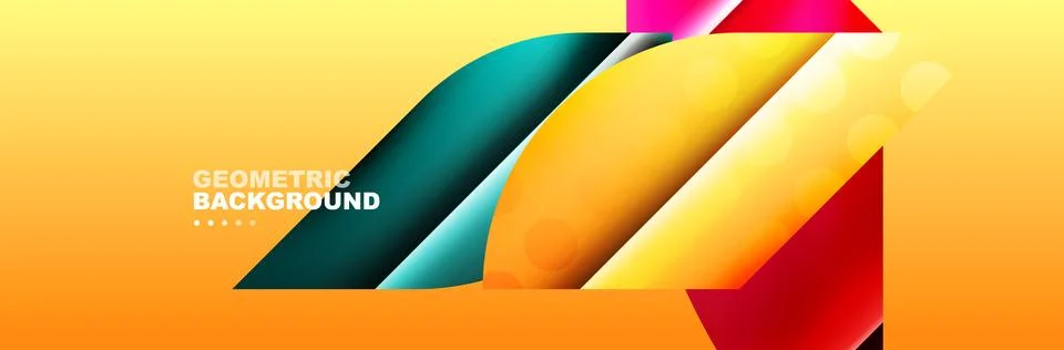 Abstract background with trendy dynamic effect. Motion vector Illustration Stock Illustration