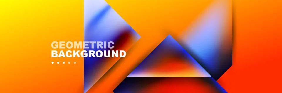 Abstract background with trendy dynamic effect. Motion vector Illustration Stock Illustration