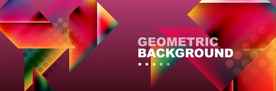 Abstract background with trendy dynamic effect. Motion vector Illustration Stock Illustration