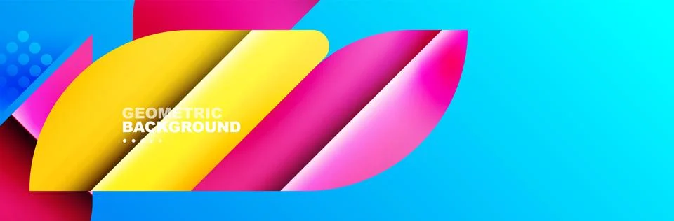 Abstract background with trendy dynamic effect. Motion vector Illustration Stock Illustration