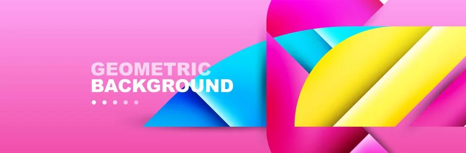 Abstract background with trendy dynamic effect. Motion vector Illustration Stock Illustration