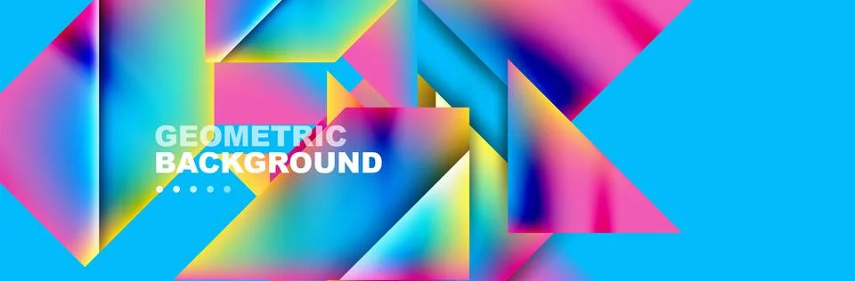 Abstract background with trendy dynamic effect. Motion vector Illustration Stock Illustration
