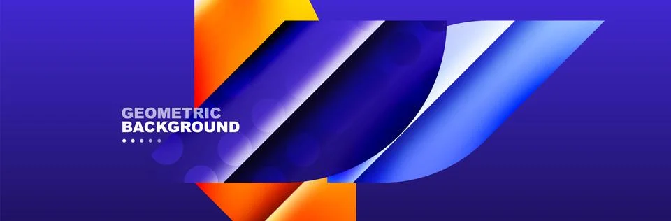 Abstract background with trendy dynamic effect. Motion vector Illustration Stock Illustration
